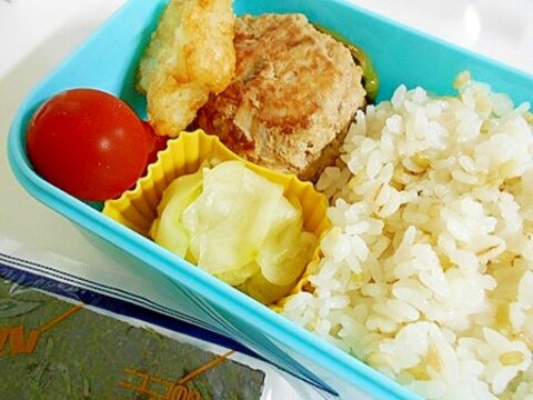 ピーマンの肉詰め弁当